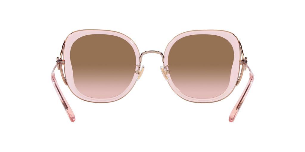 Coach HC7153B CK483 Sonnenbrille TRANSPARENT PINK 54 Damen