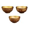 Brass Feng Shui Bowl Decorative Offering Bowl for Bedroom Gathering Cabinet