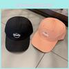 Spring Trendy Summer Soft Top Baseball Cap For Women Stylish And Chic Embroidered Letters Adjustable Sun Protection