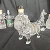 Funny French Bulldog Whiskey Bottle