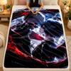 Flannel BlanketTokyo Ghoul Warm Soft Throw Blanket for Indoor Sofa Bed Living Room Use