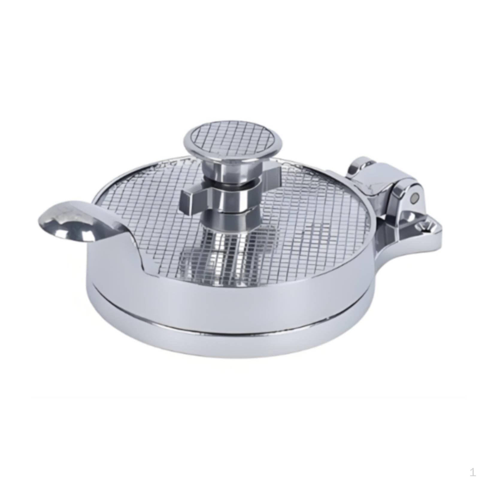 Hamburger Patty Press Maker Aluminum Metal Kitchen Tool Adj Burger Adj Burger Press