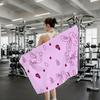 Women Love Bunny Towel Quick Drying Beach Towels Are Suitable For Swimming Pools Camping Yoga And The Gym
