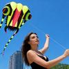 Soft Tailed Insect Kite With Glass Fiber Frame For Childrens Outdoor Play And Gift Giving