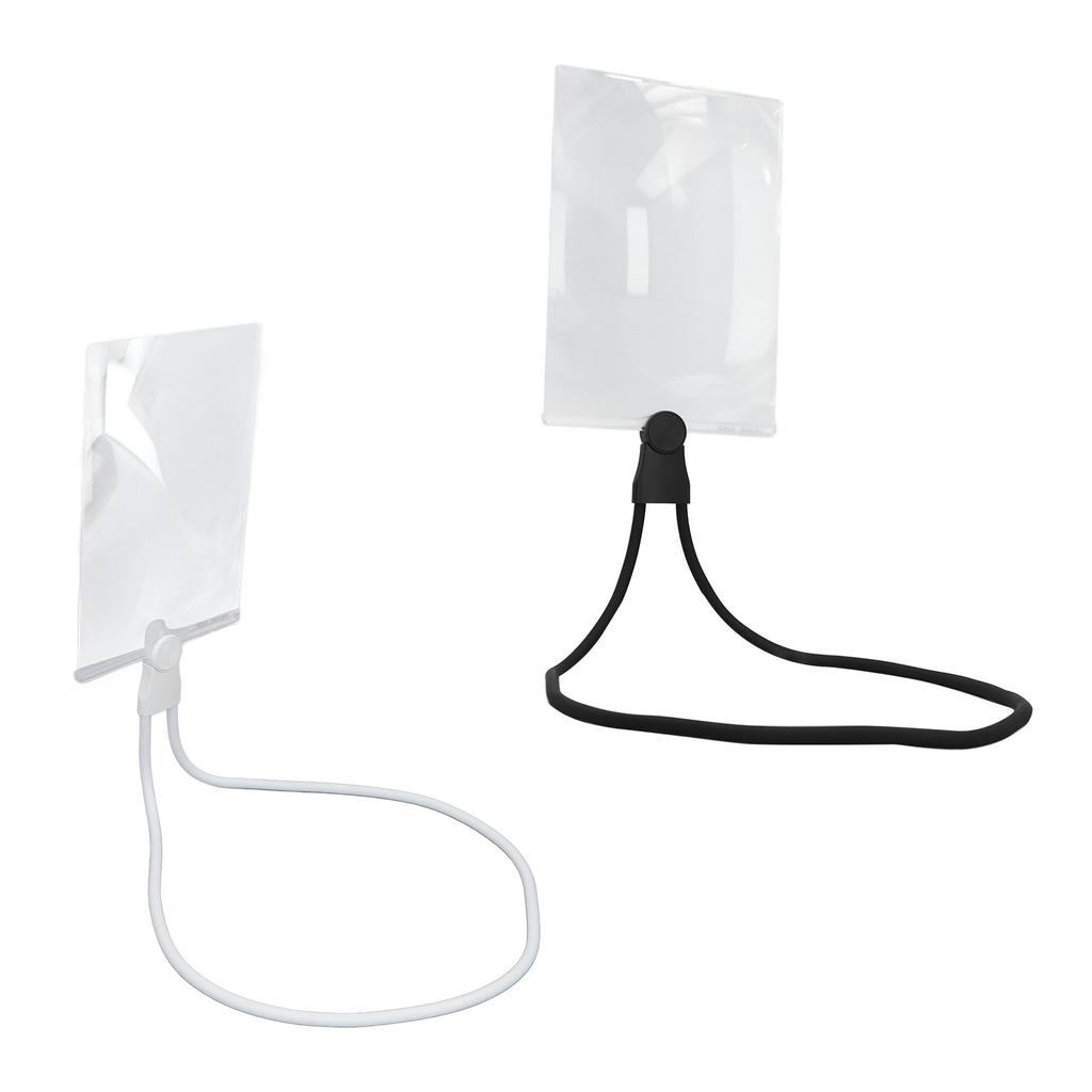 Neck Wear Magnifier 3X Magnification Handheld Desktop Neck Hanging Magnifying Glass Gooseneck High D