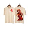 Unisexs And Unisexs New Style New Century Gospel Warrior Asuka Large Loose Cotton Summer Breathable Short Sleeve Tshirt