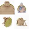Timi Turtle Plush Crossbody Bag Made Of Short Pile Plush For Teens Collectors