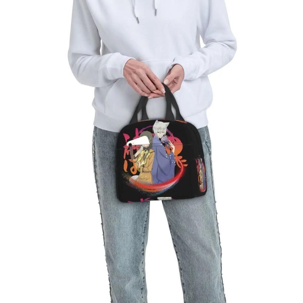 Kamisama Kiss Tomoe Anime Insulated Lunch Bag for Women Children Leakproof Food Boxes Thermal Lunch Box Tote