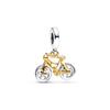 DIY Jewelry Gift Sparkling Golden Lucky Star Happy Girl & Boy North Star Splittable Sun & Moon Charm Beads Fit Original Bracelet