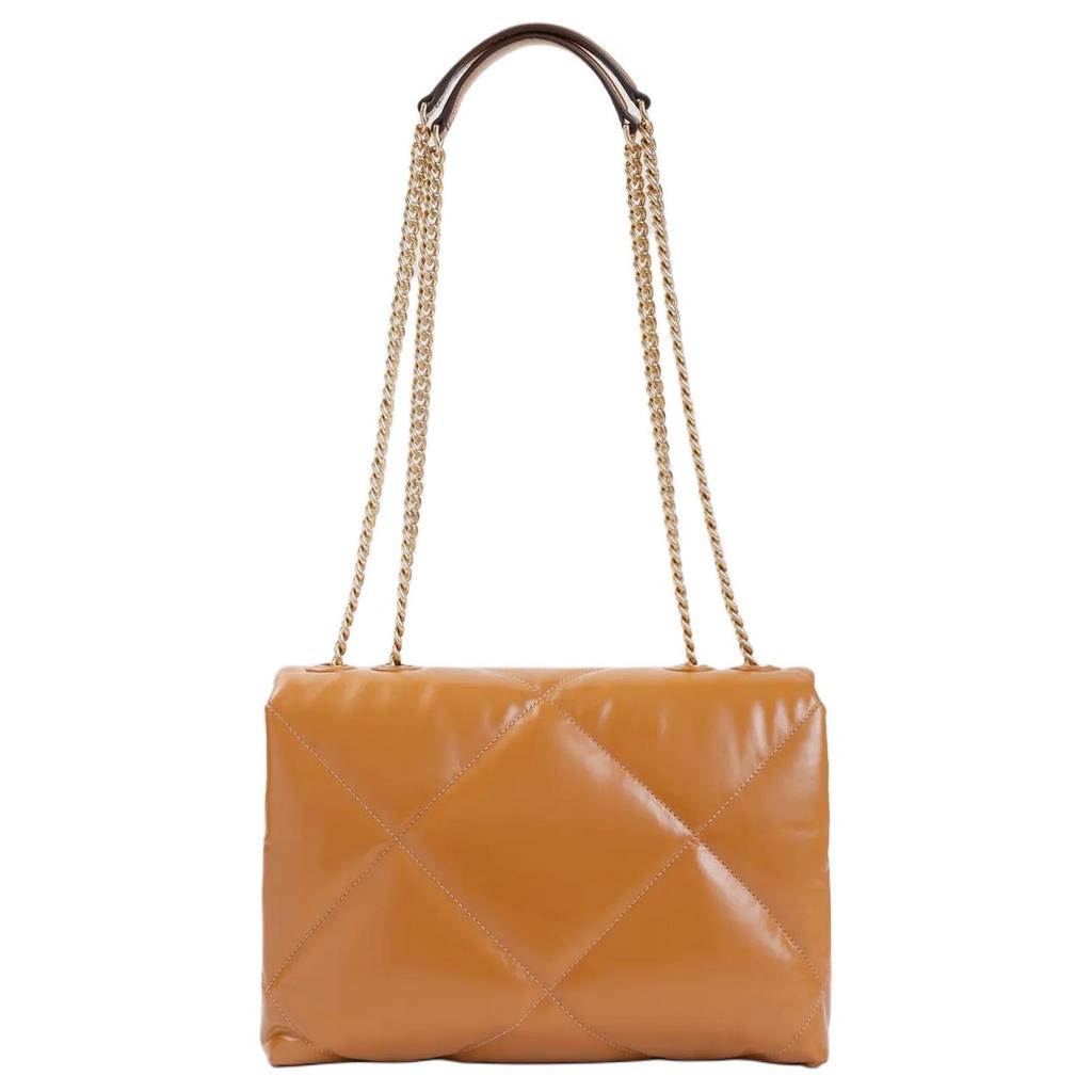Tory Burch Kira Diamond Quilt Chain Shoulder Bag Women Shoulder Bag Brown 154704-200