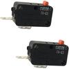 LONYE 3B73362F SZM-V16-FA-63 Microwave Door Switch Fit for LG GE Samsung Microwave Oven WB24X10047 SZM-V16-FD-63 PS3522738 (Normally Open)(Pack of 2)