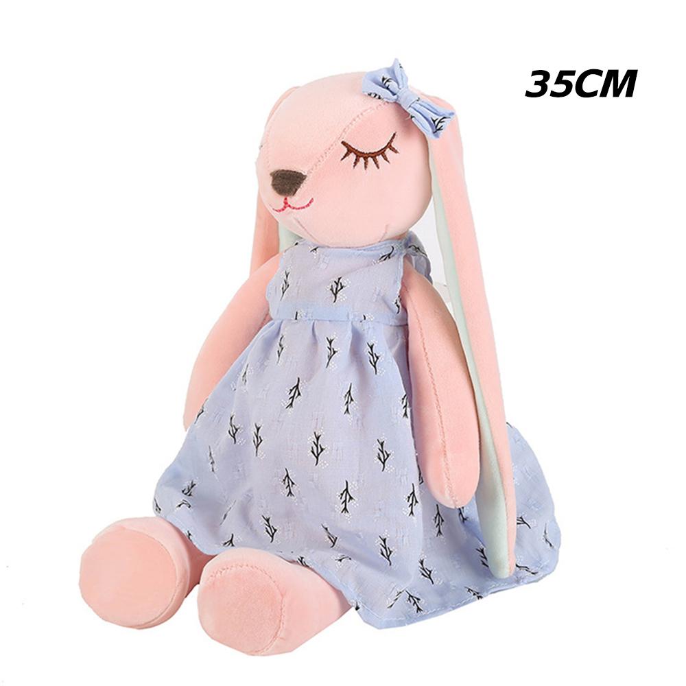 Adorable Cartoon Rabbit Plush Doll Soft Stuffed Toy Kid Hugging Pillow Gift