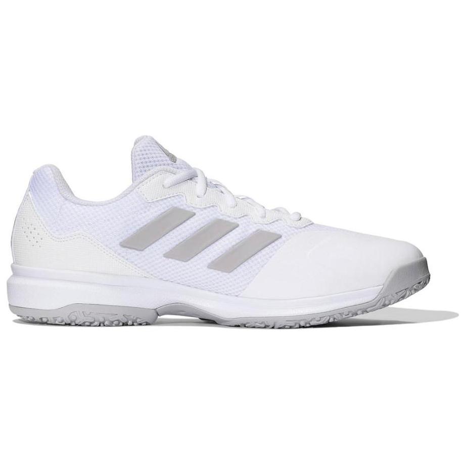 Adidas Gamecourt Sports Casual Durable Breathable Low-Top Tennis Shoes Unisex Sneakers White GZ4768