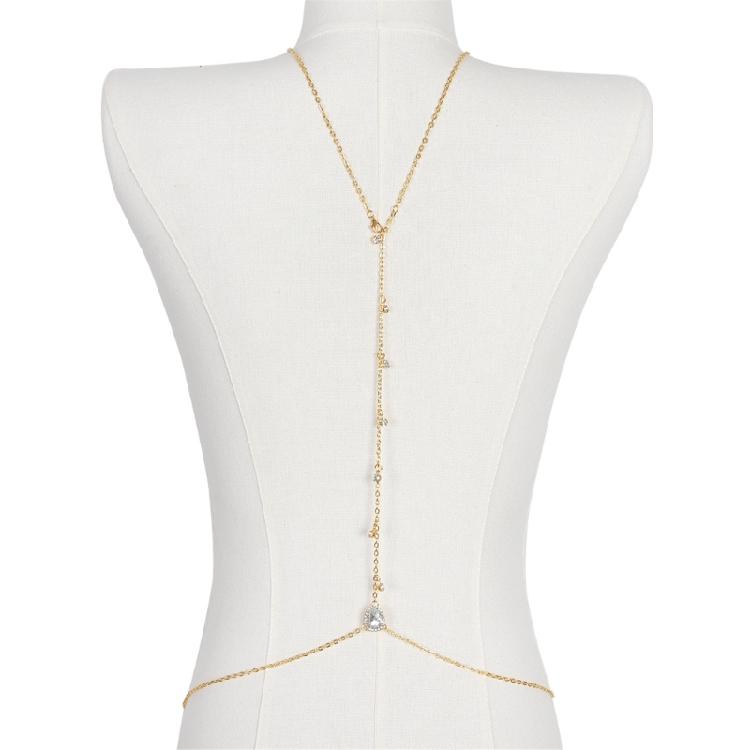 Halskette Taillenkette Kostüm Ästhetisch Metallisch Mehrlagige Kette Schmuck für Jeans Körperschmuck für Frauen Mädchen