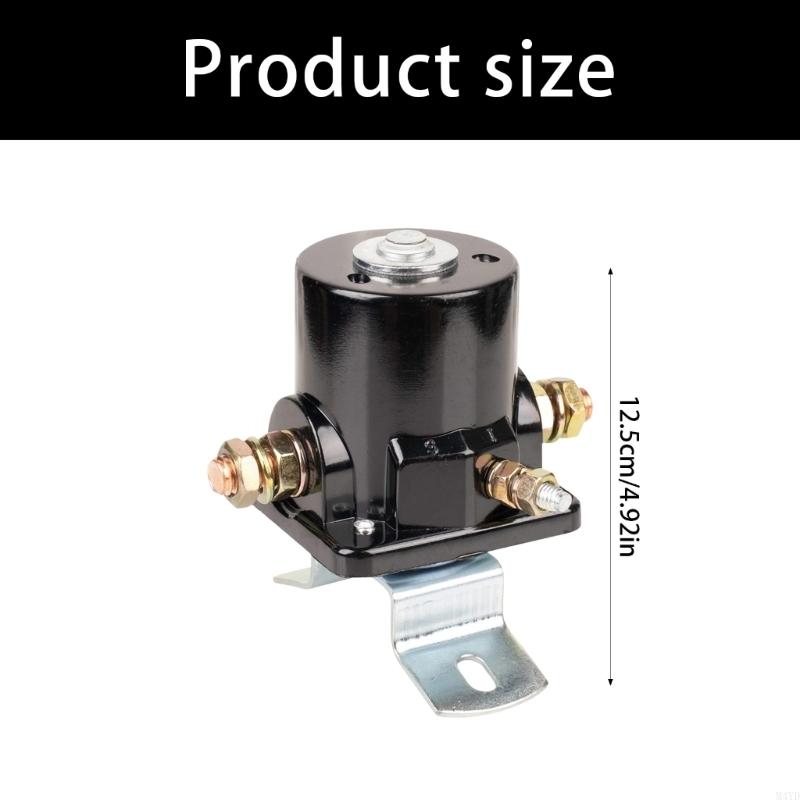 Heavy Duty 12V Starter Solenoid Relays With ABS Housing High Performances Device Easy to Use for Car 2N 8N 9N Tractors M4YD