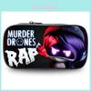 Oxford Fabric Murder Drones Uzi Plush Pencil Case For Anime Fans**