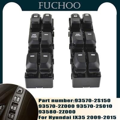 Auto-Styling für Hyundai IX35 2009-2015 Kfz-Schalter Links Hand Elektrische Steuerung Power Master Fensterschalter