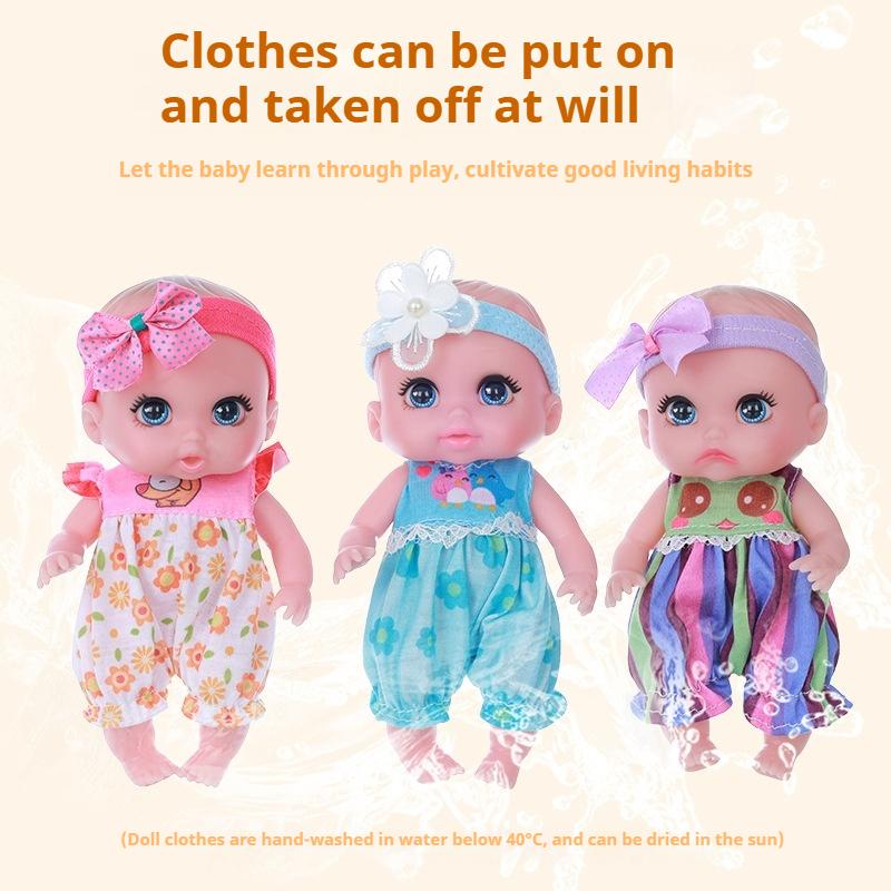 Reborn Doll Vinyl Simulation Baby Full Body Washable Doll Toy