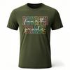 Men Cotton Tshirt Plus Size Summer Unisex T Shirt Fourth Grade Rainbow Outline Text Short Sleeve Printed O Neck Top Tees