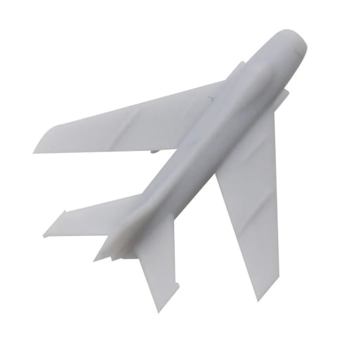 5-Piece Fighter Plane Model Kit, Russian MiG-19 Farmer Fighter, 1/2000, 1/700, 1/350 Resin Fighter Plane, Military Model Collection (1/700 (21mm))