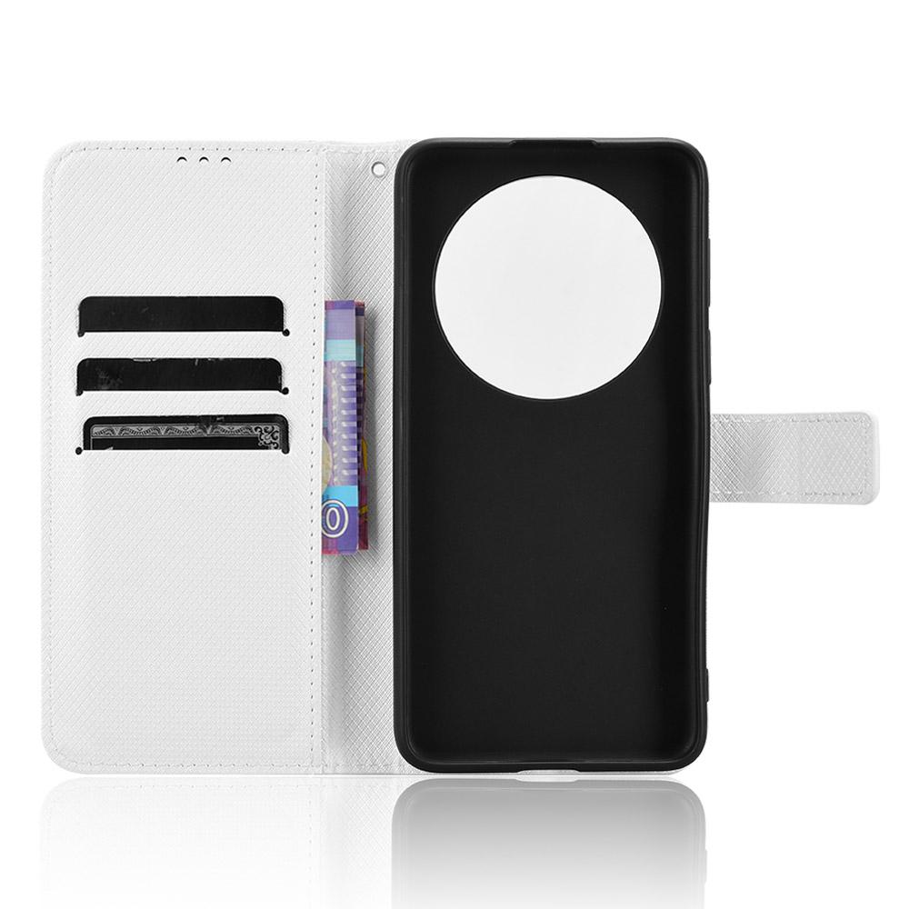 For Huawei Mate 70 Case PU Leather Diamond Texture Wallet Phone Cover