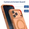 Shockproof armor Invisible Stand Bracket Magsafe Case For iPhone 17 16 15 14 13 12 Pro Max Sturdy Magnetic Wireless Charge Cover