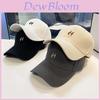 Baseball Cap Women Spring Autumn Embroidered H Letter Sun Hat With Adjustable Fit For Casual Streetwear