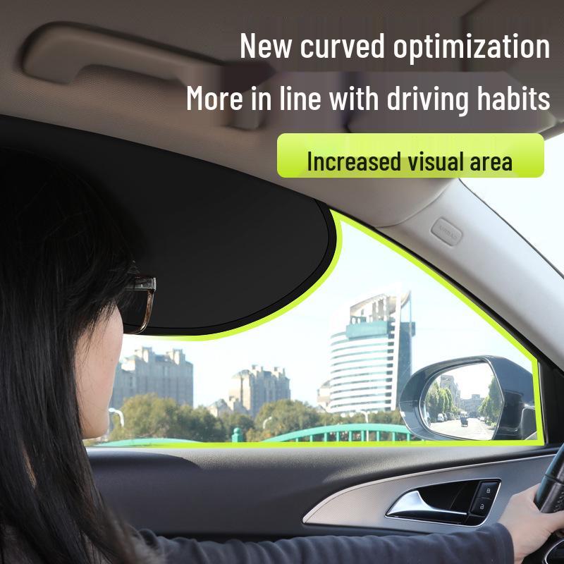 New Model Car Sunshade Curtain: Heat-Insulating, Blackout Privacy Shade for Driver's Side Window