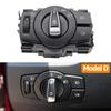 Car Front Head Lamp Headlight Switch Button Assembly For BMW 1 3 X1 Series E87 E82 E90 E91 E92 E93 E84 61319169404 61319169406