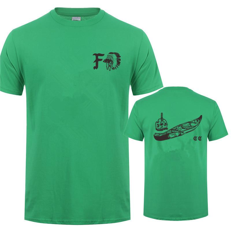 Fog Print T-shirt Forward Viewing Group Gbrs Men's T-shirt Summer Crew Collar T-shirt Men's Casual Cotton Summer Clothing Top