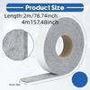 1 Roll Window Anti-condensation Strips Glass Water Absorb Sticker Window Condensation Absorbent Strips Moisture Absorbers