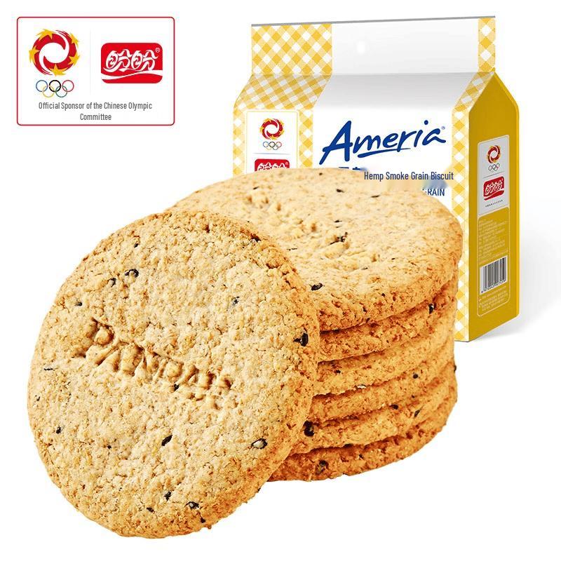 Panpan Meiniye Black Sesame Whole Grain Biscuits