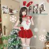 Festive Bunny Girl Lingerie Christmas Costume
