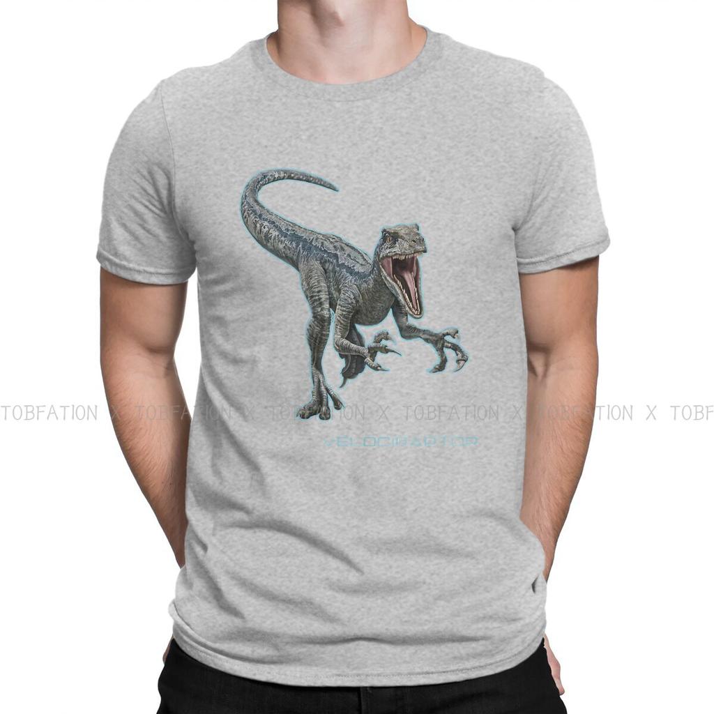 Jurassic Park Dinosaurs Film Man TShirt Velociraptor Fashion T Shirt Harajuku Sweatshirts Hipster