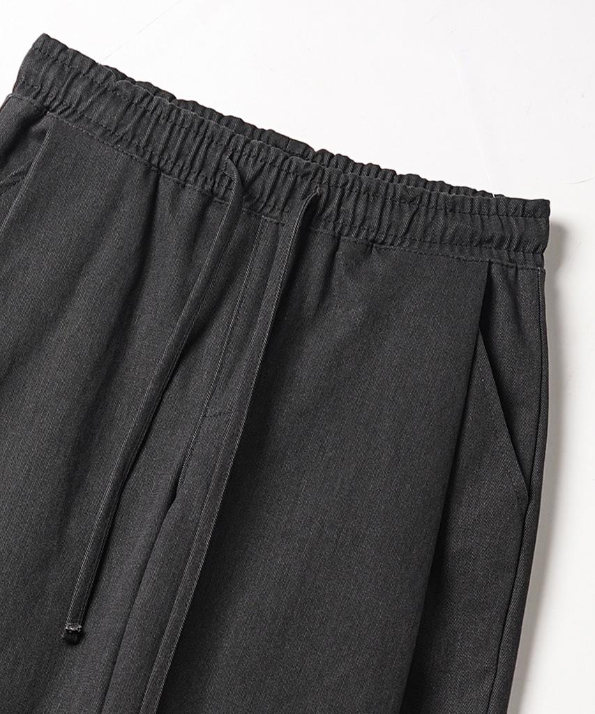 JEMUT Gift Balloon Washed Cotton Pants Charcoal Jjlp2671