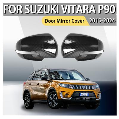 ABS Plastic Car Decoration Door Mirror Cover For Suzuki Vitara P90 2015 2016 2017 2018 2024 Car Upgrade