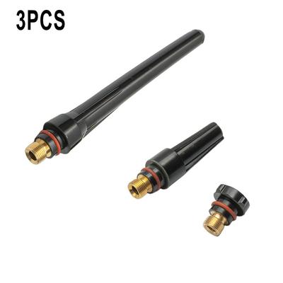 3Pc TIG Gas Lens Collet Body Kit Fit SR WP 17 18 26 TIG Welding Torch Size L M S