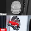 4x Car Door Lock Damper Buffer for Renault Toyota Nissan VW Hyundai KIA Peugeot Car Sound Deadener Seal Shock-Absorbing Pads