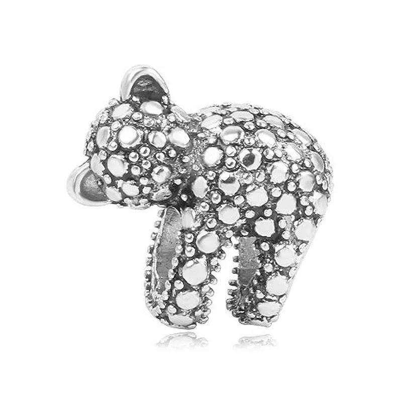 New Fashion Cartoon Animal Owl Fish Butterfly Shell Bird Bead Charms Fit Bracelets for Women DIY Jewelry Accessories