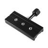 Black QR 120 Clamp Adapter For Quick Release Plate 1 4  3 8  for Arca SWISS RSS Tripod