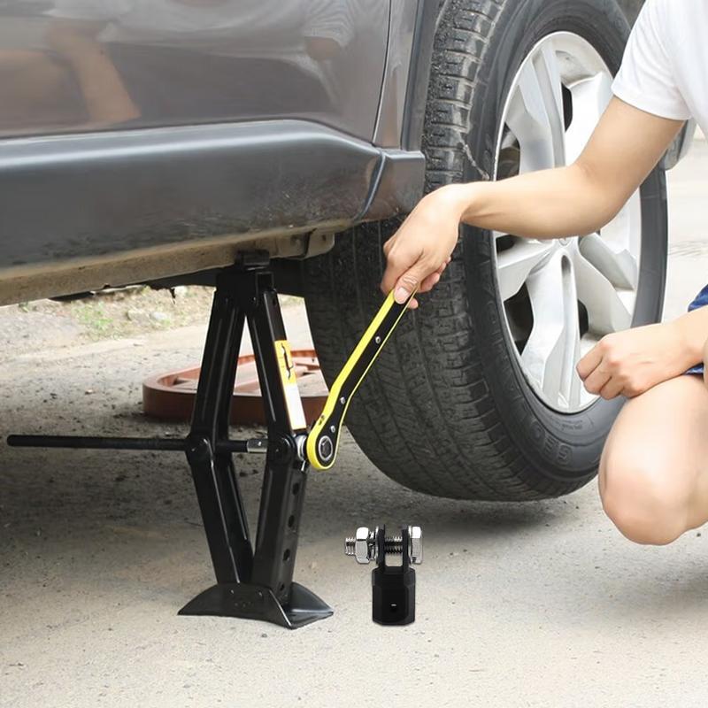 Trailer Jack Drill Adapter Scissor Jack Socket Adapter For Car And Automotive Jack Universal Scissor Jack Impact Adapter