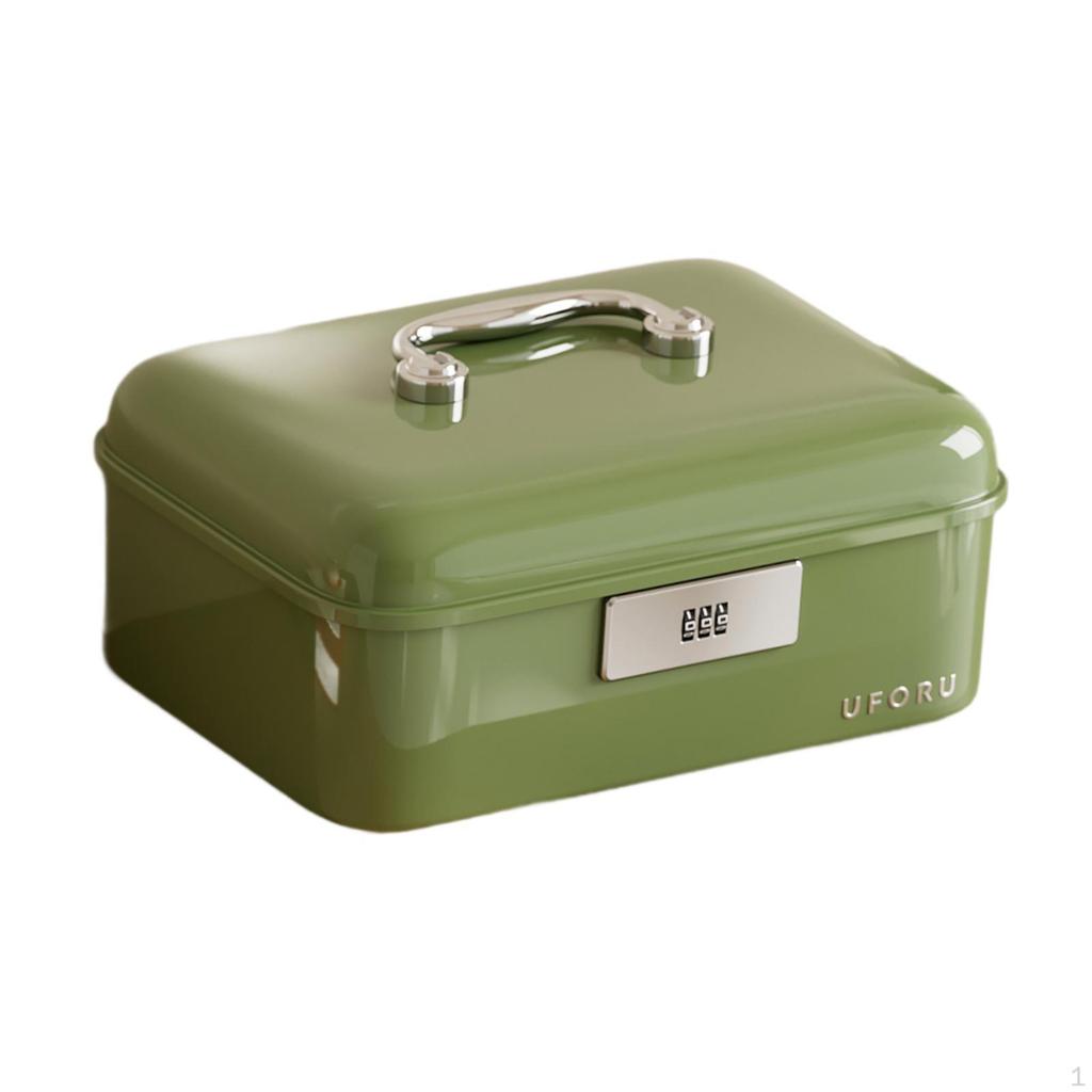 Lockable Storage Box Container Bin Multipurpose with Lock for Home Bedroom Office