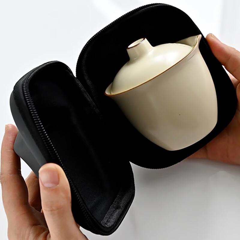 Wangxiangrui Portable Ceramic Kung Fu Tea Set