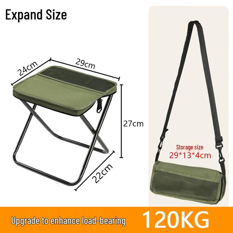 ZISIZ Portable Outdoor Folding Stool