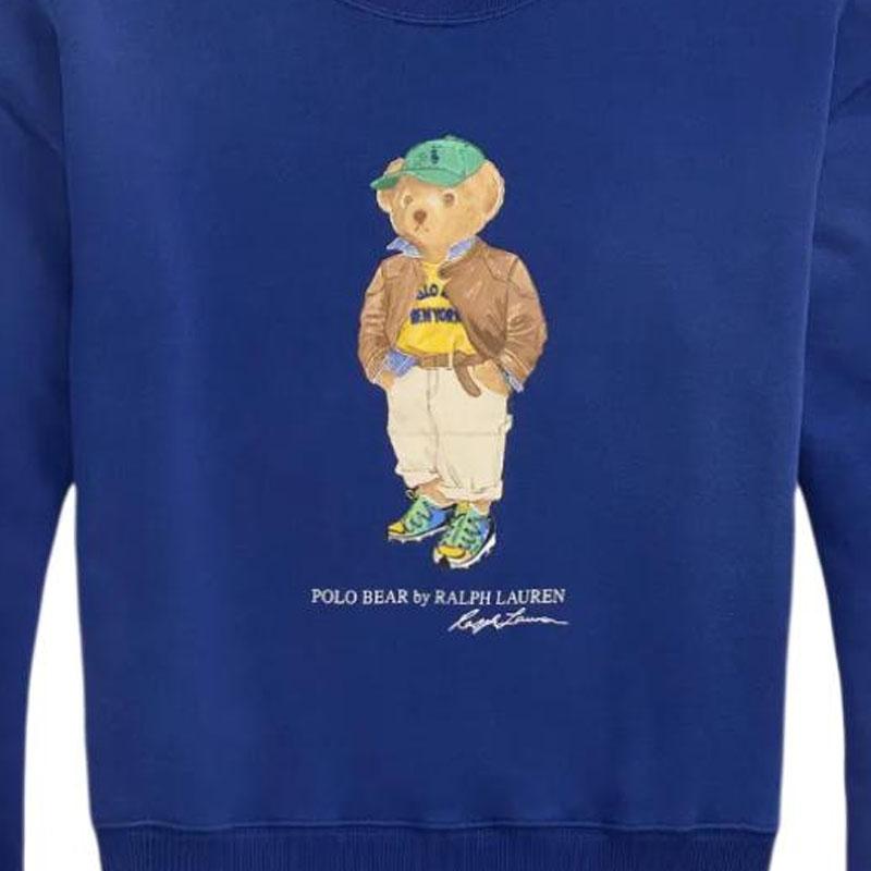 Polo Ralph Lauren Round Neck Long Sleeve Printed Sweatshirt Women sweatshirt 211971736-001