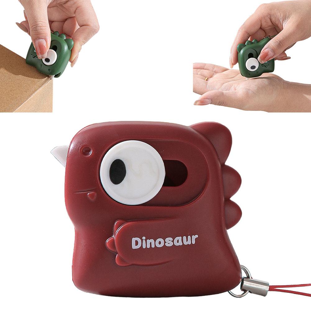Little Dinosaur Unboxing Tool Portable Mini Envelope Opener Magnetic Refrigerator Magnets Cute Dinosaur-Shaped Paper Knife Tool