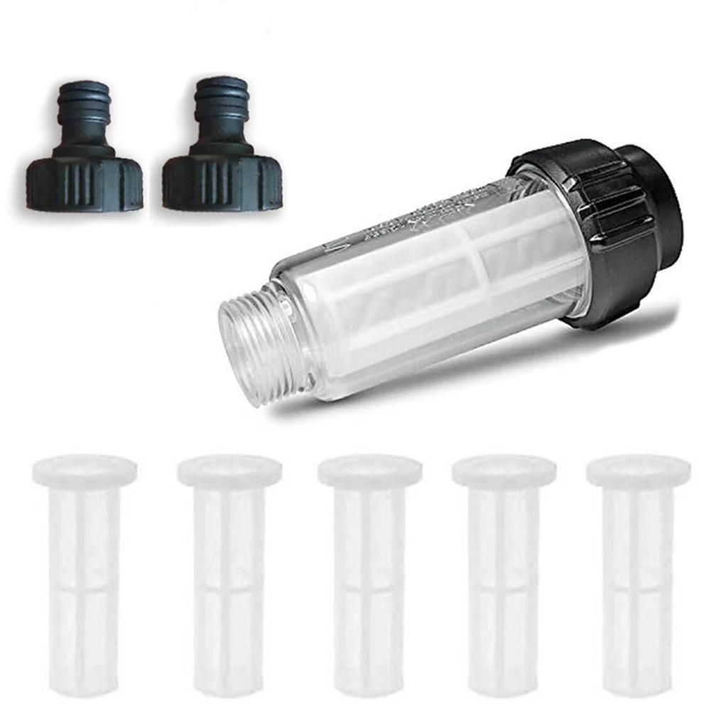 Vysokotlaký čistič Vodní filtr Pro Karcher K2 K3 K4 K5 K6 K7 G 3/4'' Vodní filtry se 2 filtračními vložkami Pro Lavor Pro Nilfisk