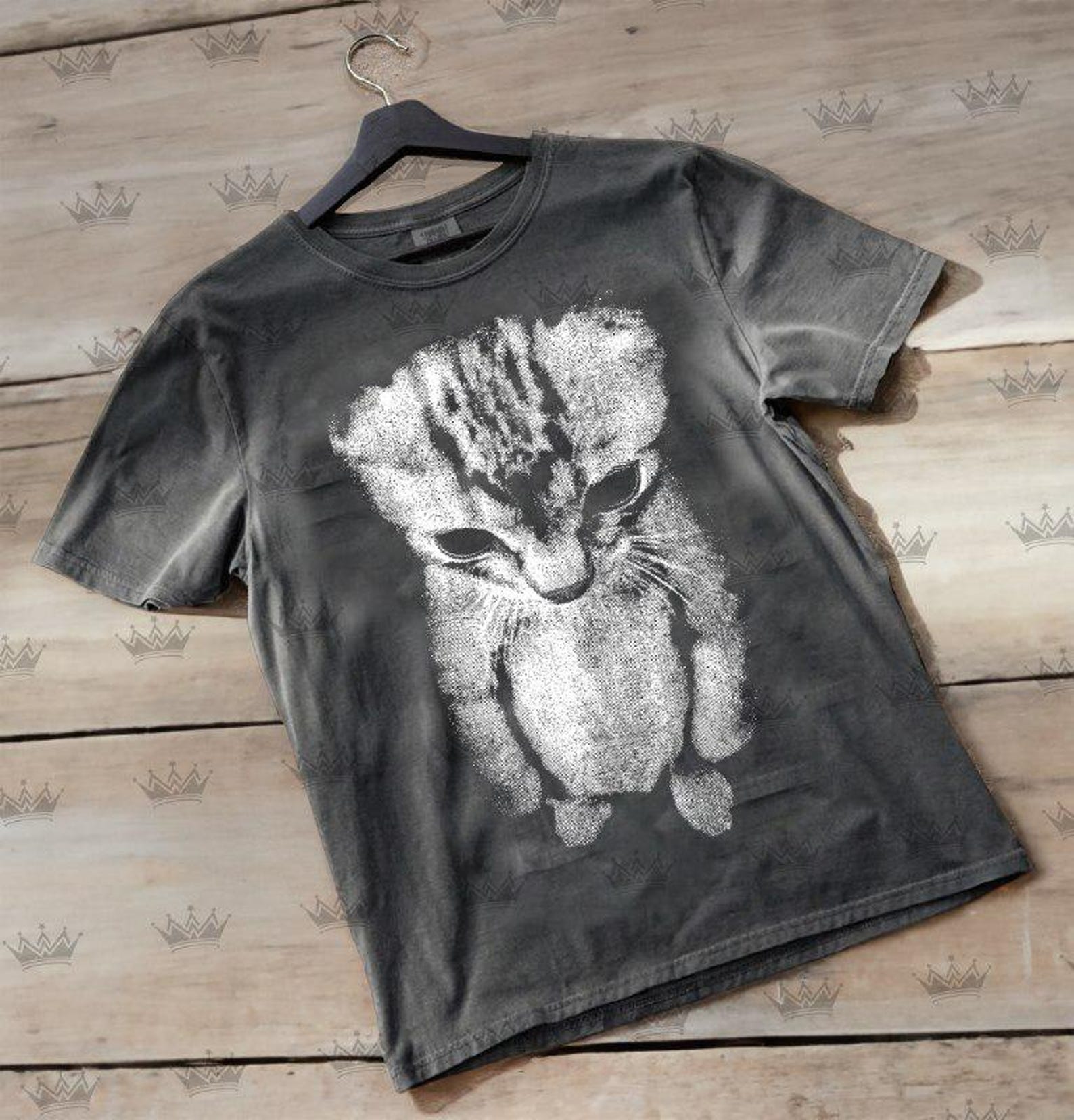 Funny Kitten Meme Unisex Shirt, Alpha Male Funny Kitten T-Shirt, Funny Cat Meme Shirt, Boyfriend Gifts, Father Gift, Cat Lover, Cat Gift RZ 3XL