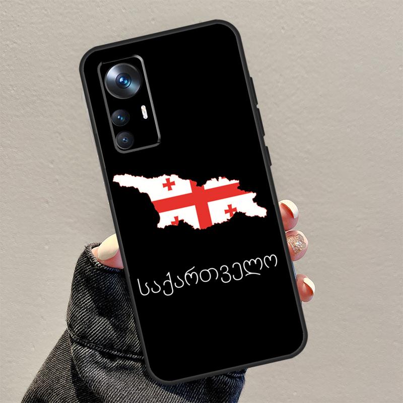 Georgia Flag Case For Xiaomi 13 Ultra 11T 12T Pro 12 Lite 12X POCO X3 X5 F5 Pro M6 M5 F4 X4 GT F3 Coque