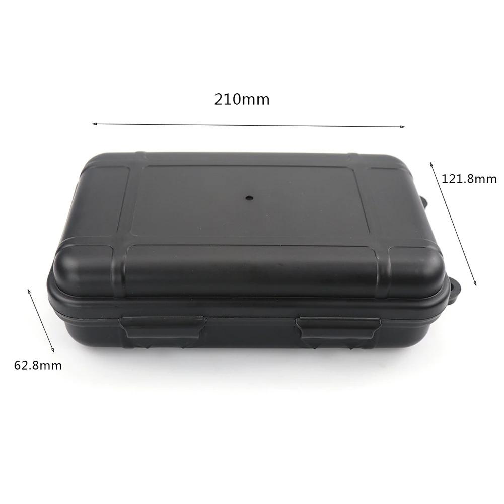 EDC Survival Sealed Box Outdoor Plastic Waterproof Airtight Dustproof Shockproof EDC Storage Container Case Travel Storage Box